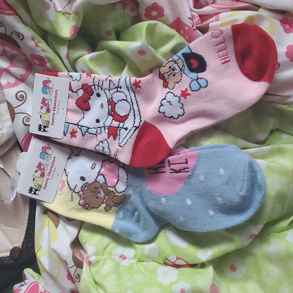Sanrio Hello Kitty Sock set 2 pairs